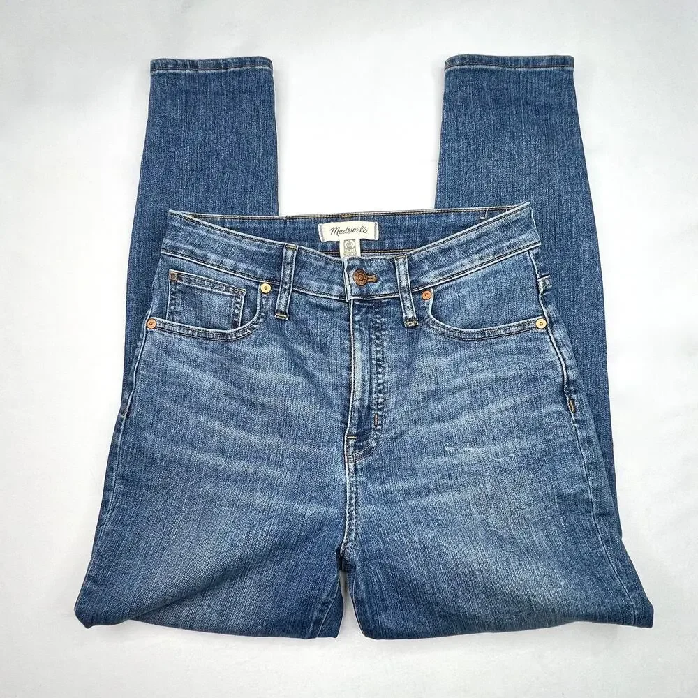 Madewell Curvy High Rise Skinny Crop Jeans 28
